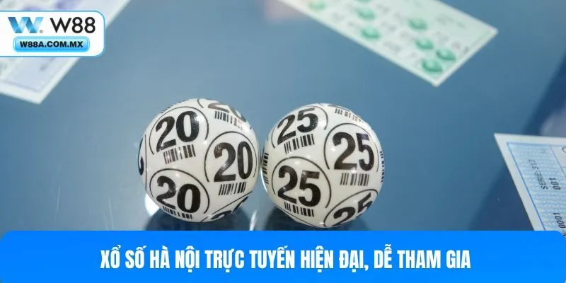  Xổ số Hà Nội trực tuyến hiện đại, dễ tham gia